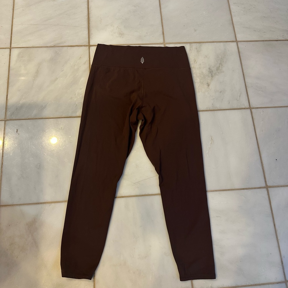 Free people movement Chocolate Brown Leggings